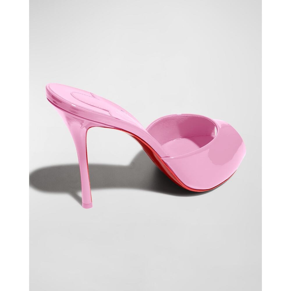 Christian Louboutin Me Dolly 100mm Mule Sandals - 7.5b - Pinkador - Picture 3 of 4